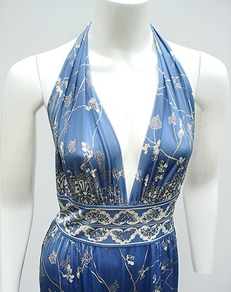 60S EMILIO PUCCI  ULTIMATE SILK HALTER DRESS<br>4/6